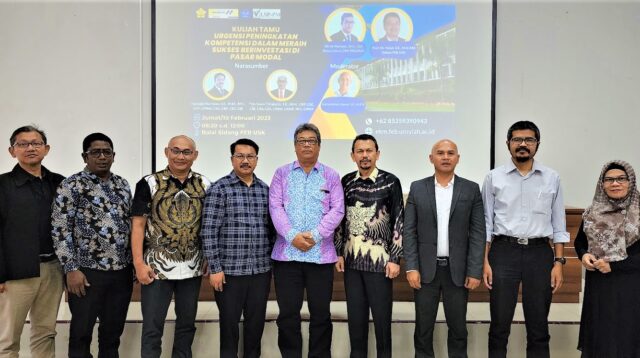 Perkumpulan Profesi Pasar Modal Indonesia Jalin Kolaborasi Dengan Unsyiah