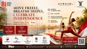 Move Freely, Breathe Deeply! Yuk Daftar Yoga Kemerdekaan di Cibubur